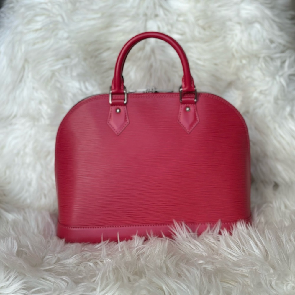 β¨π©·Authentic Louis Vuitton Epi Alma PM Grenade π©·β¨ - Picture 2 of 15